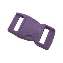 Paracord Aksesuar Paracord Bileklik Plastik Klips 1 Cm Lila 10 Adet