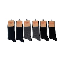 Ozzy Socks 6'Lı Viskon Dikişsiz Erkek Soket Çorap 4 Mevsim-Std Bej