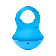 Babychefs Silikon Bebek Önlüğü 1 Parça-mavi