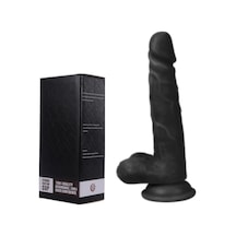 Hızlı Express Rico 19 Cm Süper Gerçekçi Realistik Zenci Penis Vantuzlu Dildo