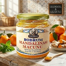 Bekir Pehlivan Naturals Bodrum Mandalinası Macunu 240 G