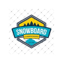 Hbg37 Snowboard Sticker