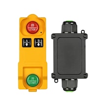 Dc12-80v Su Geçirmez 2 Tuşlu Kontrol Seti Ask Sinyali - Aydınlatma Ve Akıllı Ev Kontrolü İçin Pil Yok