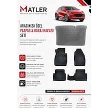 Ford Puma 2026 Model 4d Ekstra Havuzlu Paspas Ve Bagaj Havuzu Set