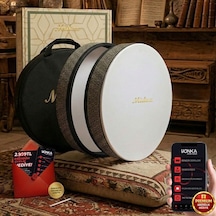 Midex Br-811 Kaliteli Bendir Def Akort Ayarlı El Tutma Oyuklu Çantalı
