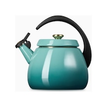 Le Creuset Su Isıtıcısı Çanı 2,1 L, Emaye Karbon Çelik, Şık Ve Dayanıklı Su Isıtıcılar Turkuaz 9