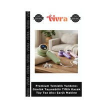 Premium Temizlik Yardımcı Günlük Taşınabilir Tiftik Kazak Tüy Toz Alıcı Şarjlı Makine