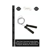 Özel Seri Everlast Jump Rope Weighted Atlama İpi 883380-70 Tempolu Bedensel Antrenman Çok Renkli
