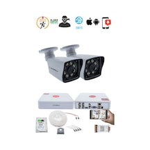 2 Kameralı Set 5mp Sony Seculensli 1080p Full Hd Kdj-2s-8w-kk-p