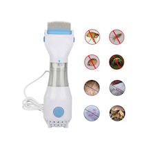 Geeksen Evcil Hayvan Elektrikli Bit Kene Temizleyici, Kedi Köpek Tüy Temizleme Aleti, 3 Filtreli Avrupa Standartı