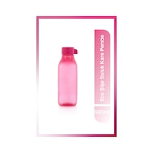 Tupperware Eco Şişe Suluk Kare 500 ml Pembe