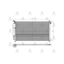 Nissan Micra Juke Note 2003-2010 Klima Radyatörü Benzinli 92100-ax800