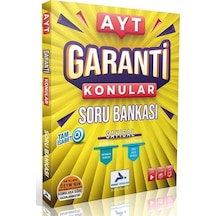 2022 AYT Sayısal Garanti Konular Soru Bankası- PRF Paraf Yayınları