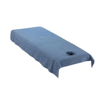 Ganzhoushop Yıkanabilir Suntek Pamuk Masaj Masası Koyu Mavi Akupunktur Matı