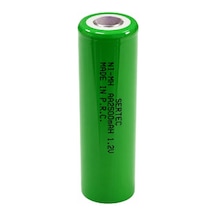 Sertec Aa 1.2v 2500mah Ni-mh Düz Kafa Şarjlı Pil