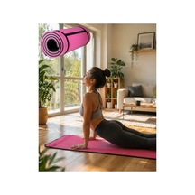 10 Mm Fitness Yoga Matı Kaymaz Yüzey Çift Taraflı Kullanım Dayanıklı Eva Malz - Wısıpı8641-4
