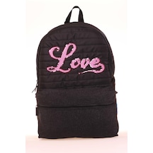 Kaukko Quilted Sırt Çantası Love K1775