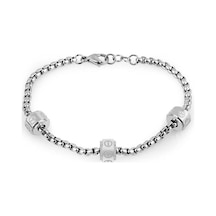 Freellook Orıjınal Kadın Çelik Bileklik Gümüş