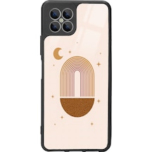 Omix X600 Nude Art Night Tasarımlı Glossy Telefon Kılıfı Siyah