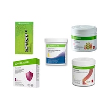 Herbalife Özel Programlı Muhteşem Yaşam Seti Liftoff+procore+multifiber+heartwell+niteworks