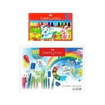 Faber-castell Okul Ögrenci Kirtasiye Boya Seti Ofisinn-044 Mavi