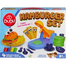 Bu-bu Oyun Hamuru Seti Hamburger Bubu-oh0010