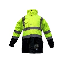 Jn1003 5in1 Yüksek Görünürlüklü Içi Çıkmalı Oxford Parka