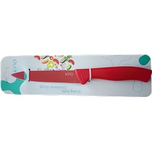 Dilimleme Bıçağı Kırmızı Renk 24 Cm Kino