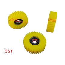 Ebis E-bis Pedal Destekli Dişli 3 Lü Set 36t 15,5-47,5 Mm Kestamit Spr Elektrikli Bisiklet