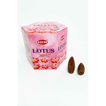 Northcity 10 Adet Geri Akış Backflow Şelale Tütsü Konisi Tütsü Back Lotus Çiçeği Kokulu