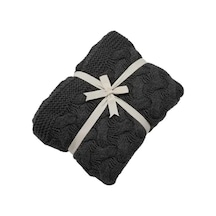 Hola Battaniye Antrasit 120x170 Cm