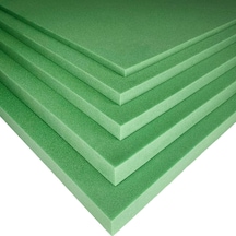 Yeşil Köpük Plaka 1 Cm 110x100 Cm - 1 Adet