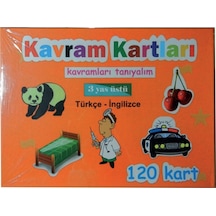 Anaokulu Kavram Kartları 120  Prç.