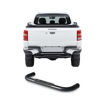 Ssangyong Kgm Musso Ev 2025-2026 Uyumlu Araca Özel Amazon Arka Koruma 76mm Siyah