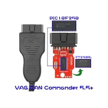 Vag Can Commander 5.5+ Pin Reader 3.9Beta Vw.Skoda Teşhis Tarayı