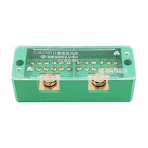 Elektrikli Bağlantı 220 V 20 A Kutu Elektrikli Kablo Konnektörü Terminal Blokları 2 Giriş 12 Çıkış