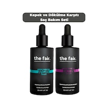 the fair. Kepek Karşıtı Dökülme Önleyici Vegan Saç Bakım Seti 100 ML
