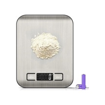 Suwors Dijital Mutfak Terazisi 5000 G / 1 G Hassasiyetli Paslanmaz Çelik Tartı, Lcd Ekranlı, Akıllı Otomatik Ka Diğer