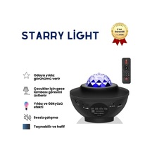 Ayrex Dubistda Led Yıldızlı Gökyüzü Projektörü Samsung Galaxy Uyumlu Starry Projektör Işığı, Bulutlar Ve Yıldızlar,