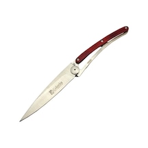 Ext 2990d Deejo Kırmızı Kamp Çakı 22,5cm- Manuel, Kemerlikli, Ultra Hafif Çok Renkli