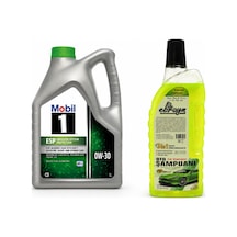 Mobil 1 Esp 0w-30 Motor Yağı 5 L + Oto Şampuan 1000 ML
