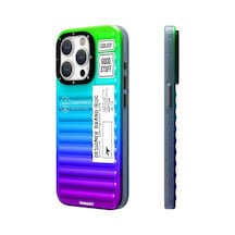 İphone 15 Pro Max Uyumlu Kılıf Youngkit The Secret Color Serisi Kapak Yeşil