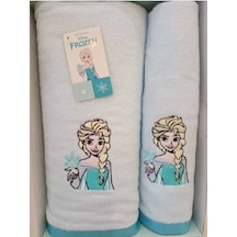 Özdilek Dsny Banyo Setı Mavı Frozen Snowflake