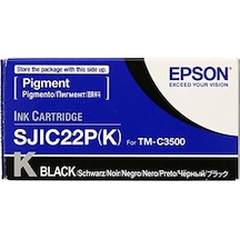 Epson Sjıc22P C3500 Kartus Sıyah