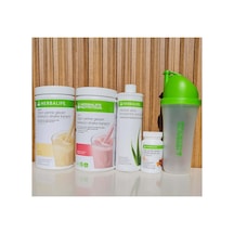 Başlangıç Seti 2 Vanilya Shake Ahududu Shake 51gr Çay Aloe Shaker