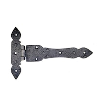 Antika Tarz Dekoratif Pirinç Kuyruklu Düğmeli Menteşe No3 - 155x240 Mm, Oksit