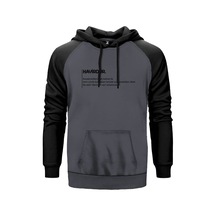 Hayirdur Açıklama Gri Renk Reglan Kol Sweatshirt