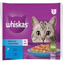 Whiskas Balık Favorileri Yetişkin Kedi Yaş Maması 4 85gr 13 Adet-103