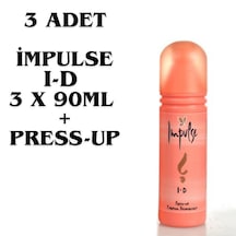Impulse I-d Kadın Press Up 3 X 90ml Püskürtmelidir