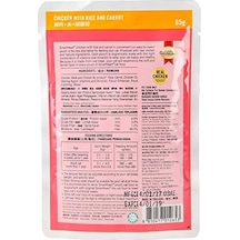 Smartheart Pouch Tavuk İle Pirinç Ve Havuç 85 Gr 103 Ivory